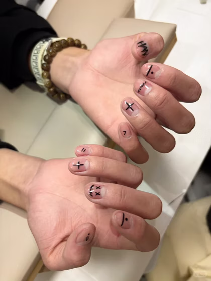Customer nail look tagged Nailismo